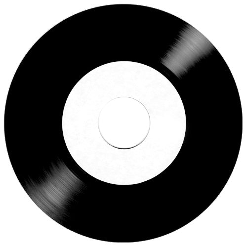 7" BLACK VINYL x 10 | Largel Center Hole |